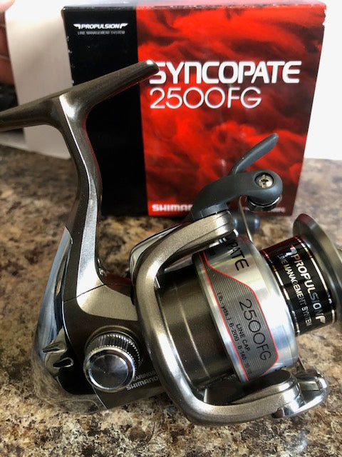 fire fishing reel Shimano Syncopate SC-2500FG Spinning Quick Fire Fishing Reel -Front Dr – wardsstore