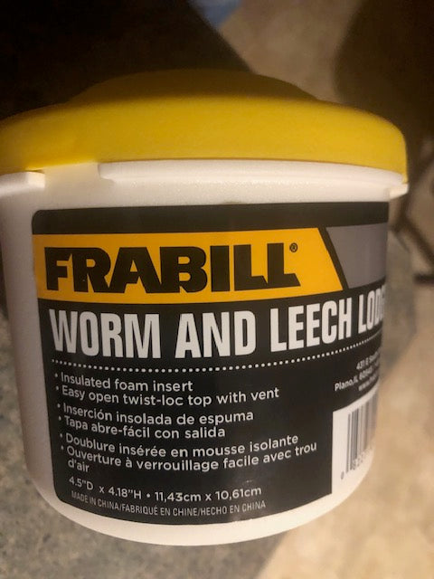FRABIL COMPACT BAIT CONTAINER White/ Yellow - PMC4744