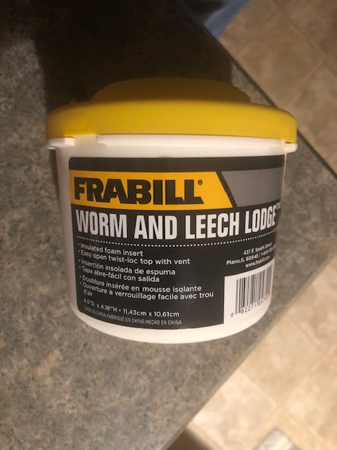 FRABIL COMPACT BAIT CONTAINER White/ Yellow - PMC4744
