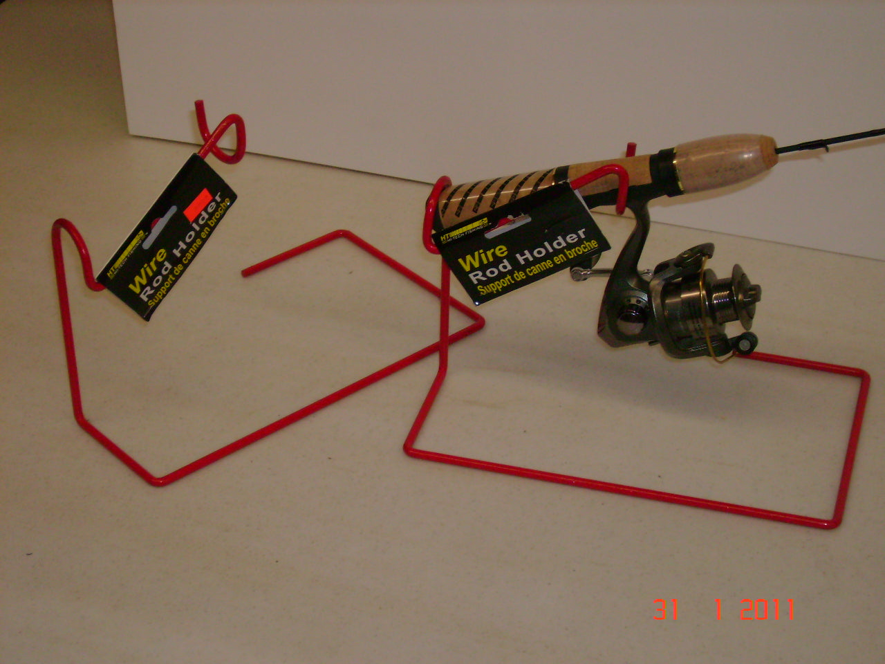 HT Wire Ice Rod Holder