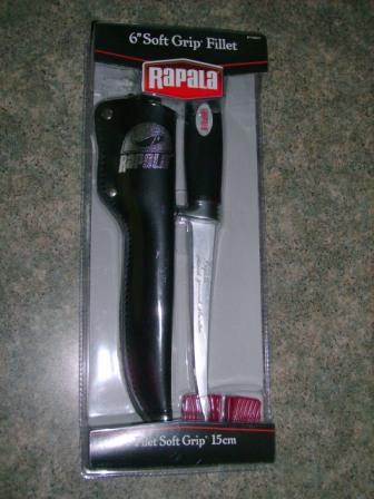 Rapala Soft Grip 6" Fillet Knife with sharpener