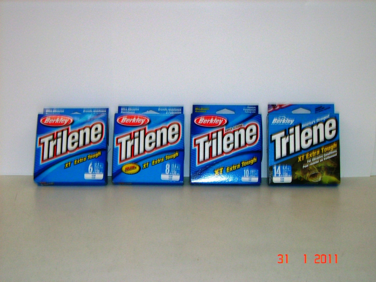 Berkley's Trilene XT Extra Tough Line