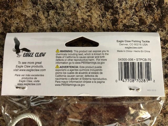 Eagle Claw 10 Snap Cable Stringer