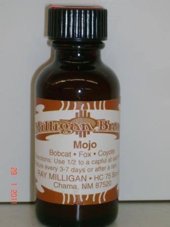 Milligan Brand Mojo 1oz. Bottle