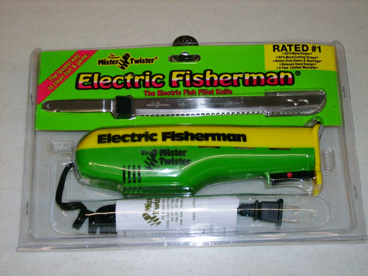 Mister Twister Electric Fillet Knife