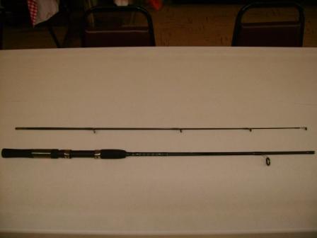 PEREGRINE DLX.BLK SPIN ROD 6'