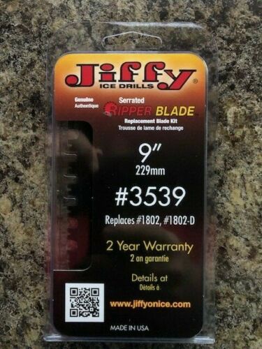 Jiffy Serrated Ripper Ice Auger Blade- 9