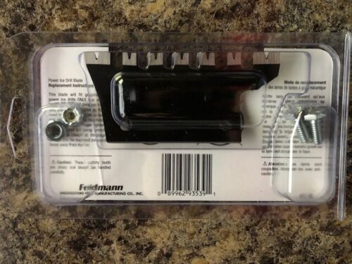 Jiffy Serrated Ripper Ice Auger Blade- 9"- #3539 - Replaces- #1802 - #1802-D-NEW