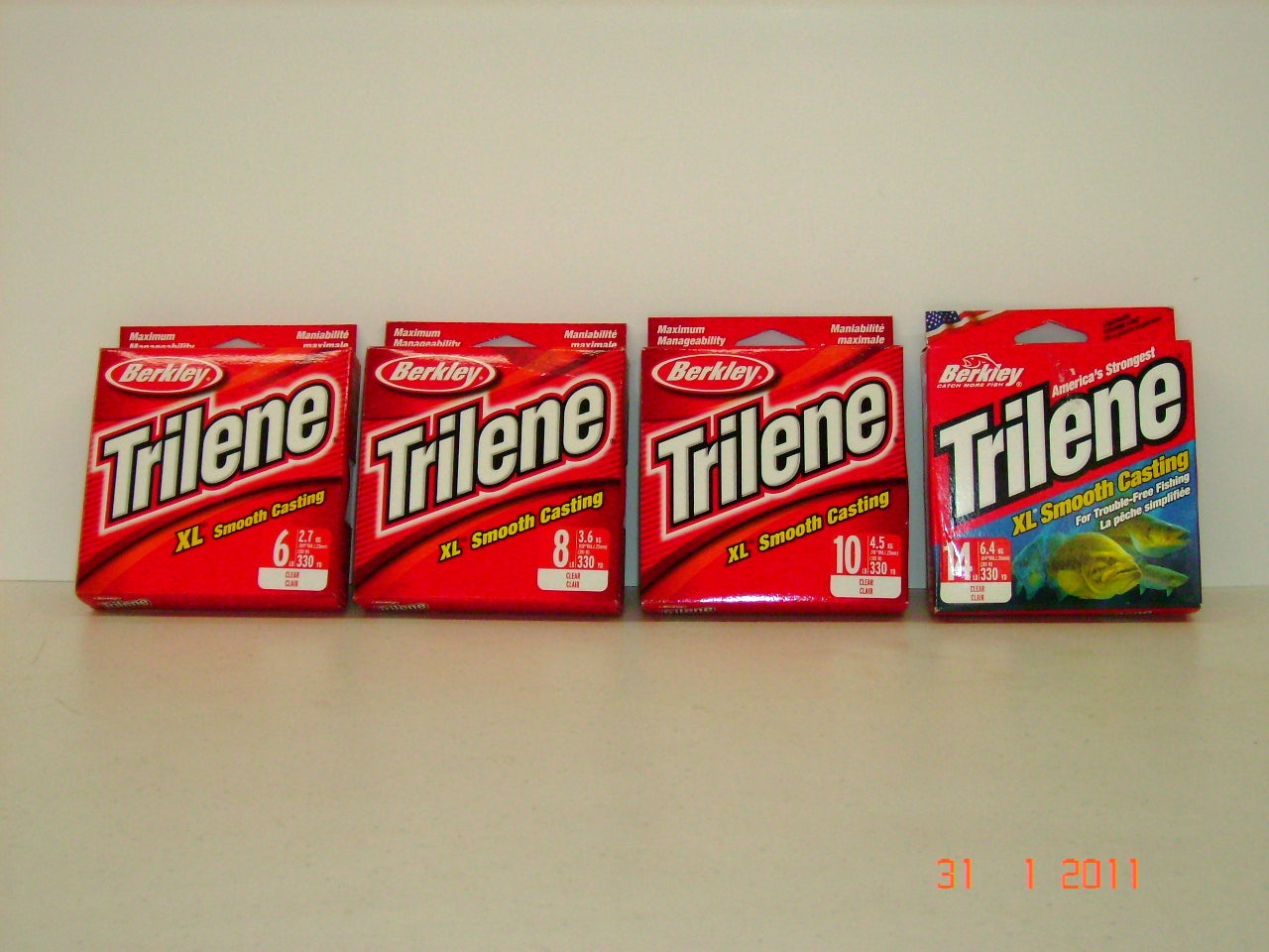 Berkley's Trilene XL Smooth Casting Line