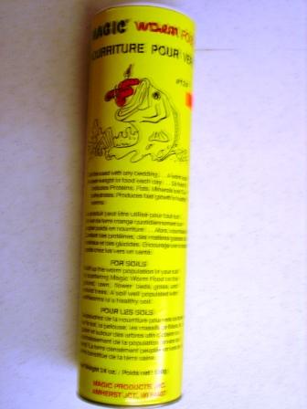 Magic Worm Food 24oz Can or 4oz Packet