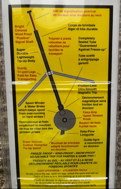 HT Original Magnetic-Tip-Up-Polar Pop-Up-Lighted Tube