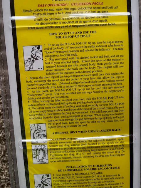 HT Original Magnetic-Tip-Up-Polar Pop-Up-Lighted Tube