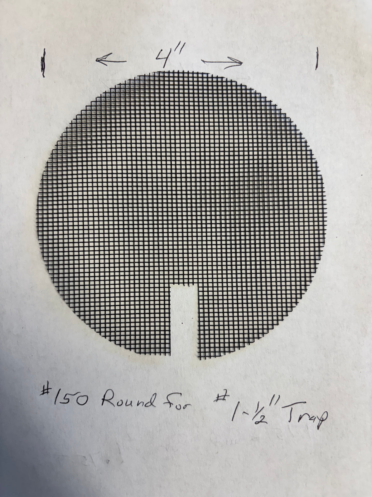 Fiberglass Trap Pan Cover