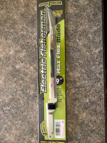 Mister Twister Replacement Electric Knife - Max Flex Blades - 9"- 8"- 7"