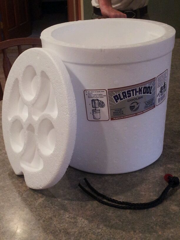 Gallon Bucket Styrofoam Insert