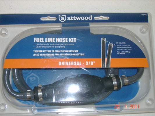Fuel Line Hose Kit 3/8"