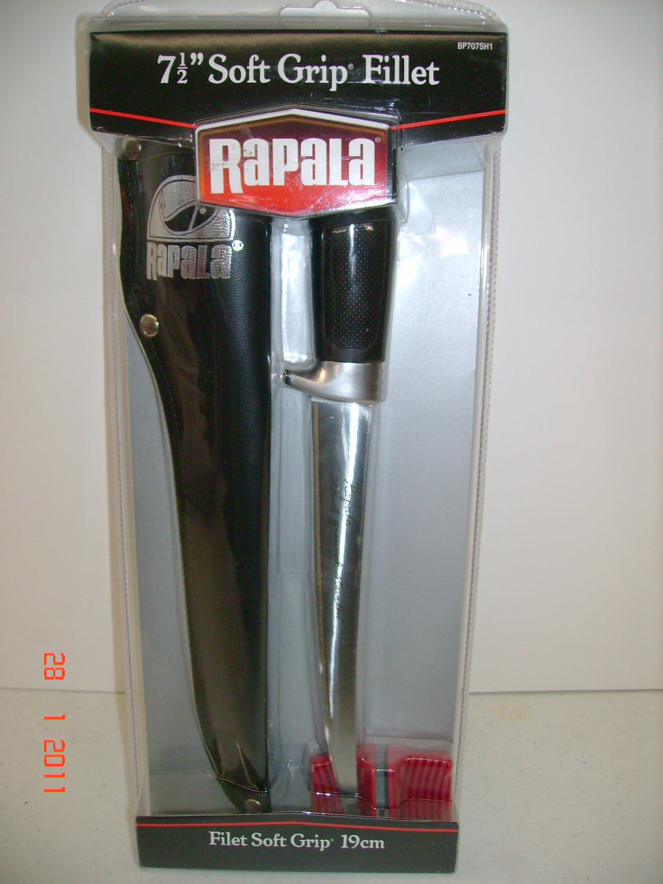 Rapala Soft Grip 7 1/2" Fillet Knife with sharpener