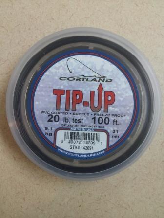 Cortland Vinyl Tip-Up Line 100'